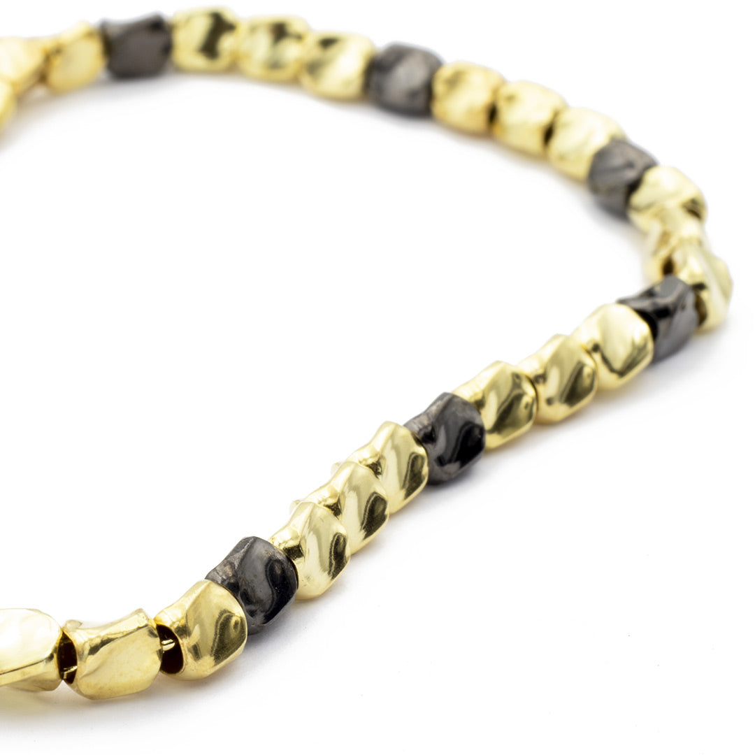 elementi stile dodo in argento dorato e nero rutenio - via condotti store
