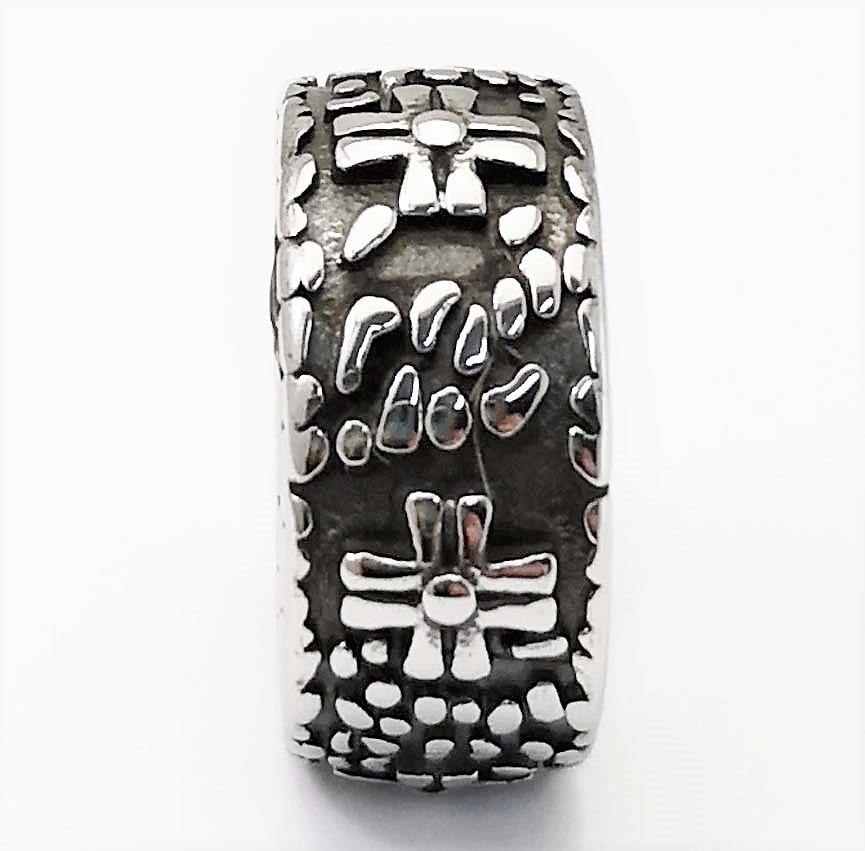 anello da uomo in acciaio inox - via condotti store