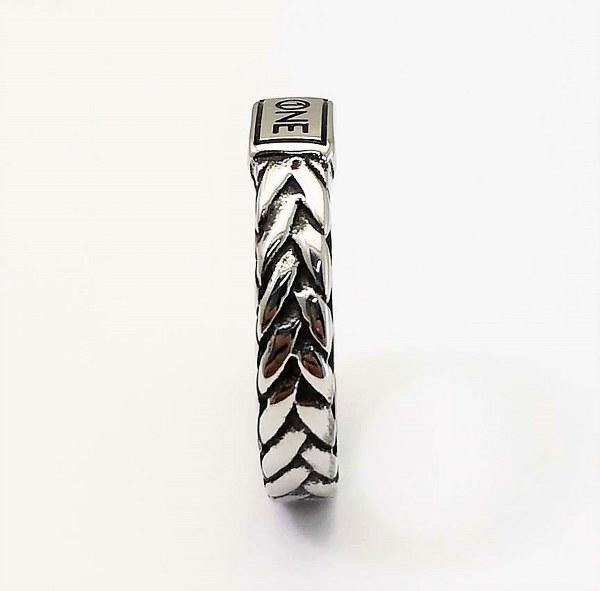 anello da uomo in acciaio inox - via condotti store