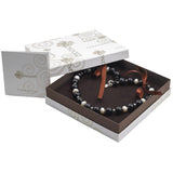 astuccio per collana in onice e perle - via condotti store