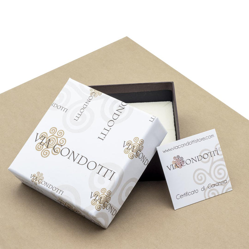 astuccio porta orecchini e garanzia via condotti store