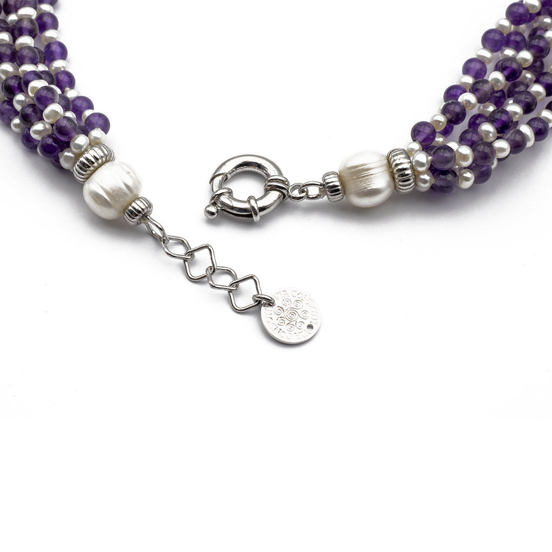 lunghezza regolabile della collana da 49 a 51 centimetri - via condotti store