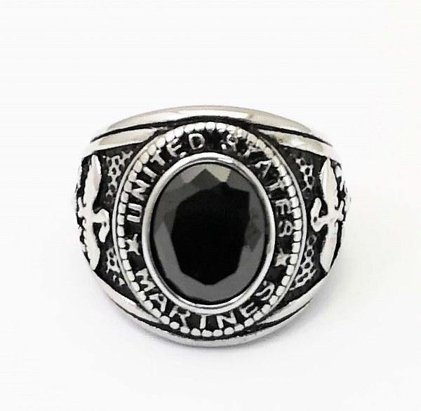 anello da uomo in acciaio inox - via condotti store