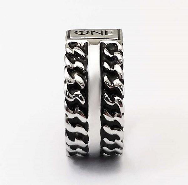 anello da uomo in acciaio inox - via condotti store