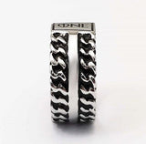anello da uomo in acciaio inox - via condotti store
