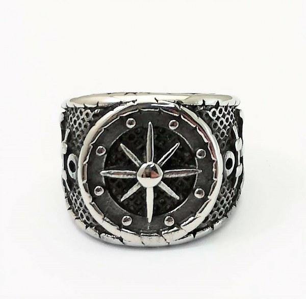 anello da uomo in acciaio inox - via condotti store