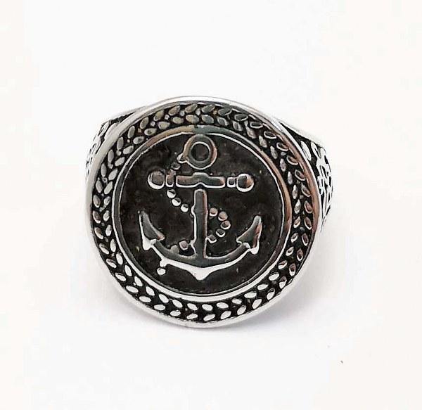 anello da uomo in acciaio inox - via condotti store