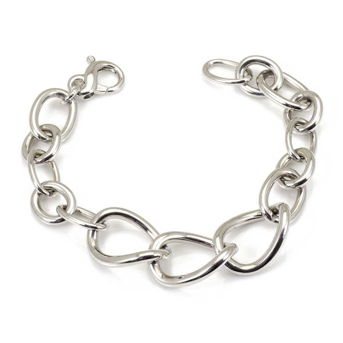 Bracciale da donna Catena massiccia in Argento 925 - via condotti store