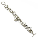 Bracciale da donna in Argento 925 con cerchi - via condotti store
