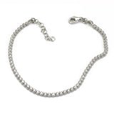 Bracciale Tennis uomo donna in Argento 925 e Zirconi - via condotti store