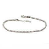 Bracciale Tennis uomo donna in Argento 925 e Zirconi - via condotti store