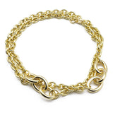 collana lunga o doppio giro francesca bianchi design in brpnzo placcata oro - via condotti store