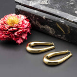 Orecchini goccia francesca bianchi design placcati oro giallo - via condotti store