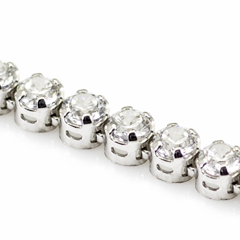 Bracciale Tennis uomo donna in Argento 925 e Zirconi - via condotti store